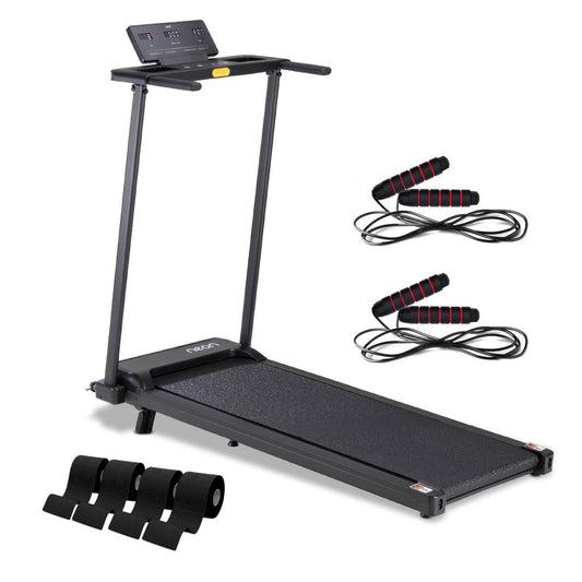 Caminadora Eléctrica Plegable 10 km/h Kit Ejercicio 7 piezasCENEOX2-KIT2