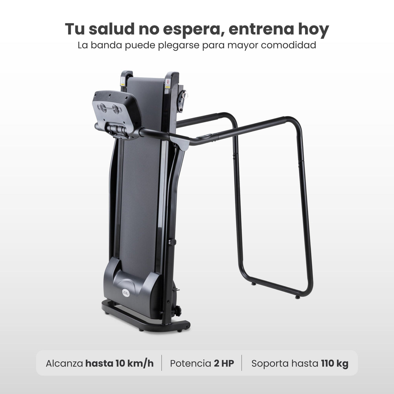 Caminadora Eléctrica Plegable 3 Niveles de Inclinación