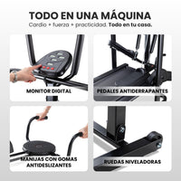 Thumbnail for Caminadora Mecánica Multifuncional Escaladora Correr Twister