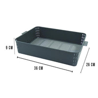 Thumbnail for Carrito Multifuncional de 3 Niveles Con Ruedas Negro OR-440161 Namaro Design