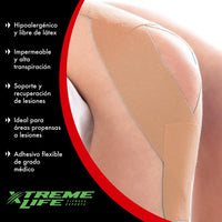 Thumbnail for Cinta Kinesiologica Resistente Al Agua Kinesiotape