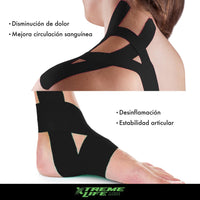 Thumbnail for Cinta Kinesiológica Resistente Al Agua Kinesiotape Cinta