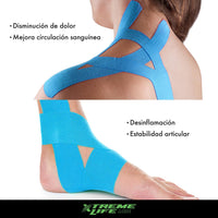 Thumbnail for Cinta Kinesiológica Resistente Al Agua Kinesiotape Cinta