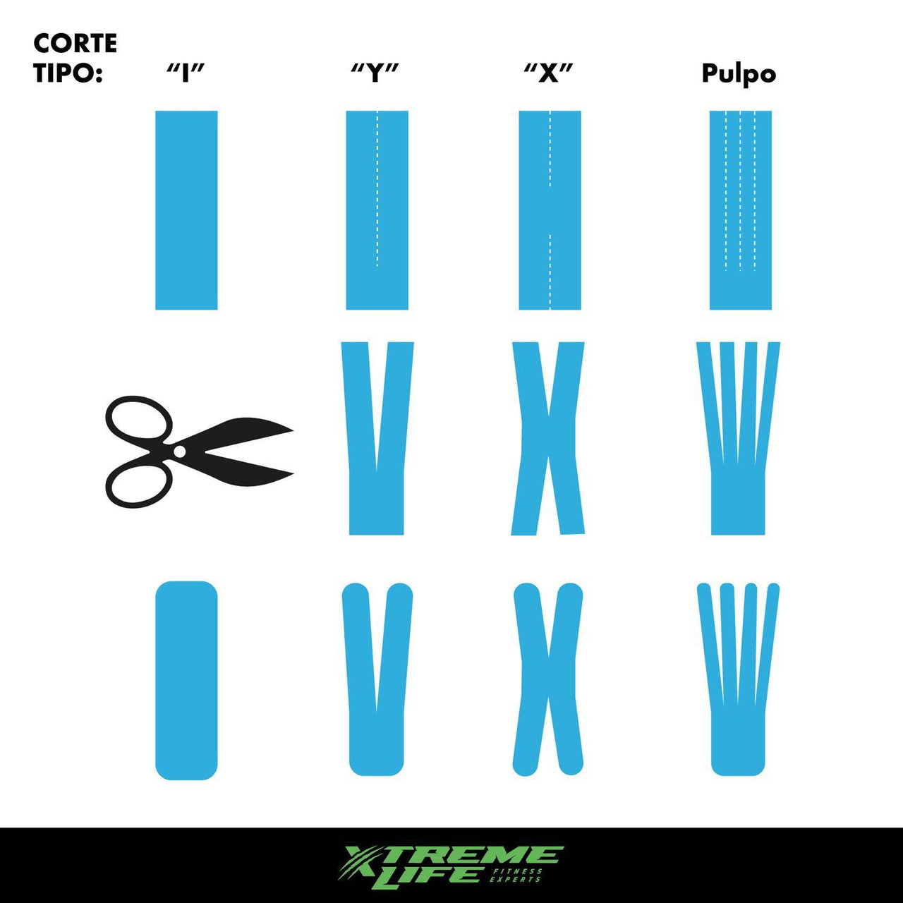 Cinta Kinesiológica Resistente Al Agua Kinesiotape Cinta