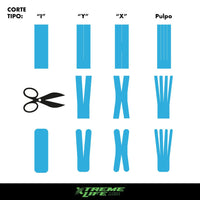 Thumbnail for Cinta Kinesiológica Resistente Al Agua Kinesiotape Cinta