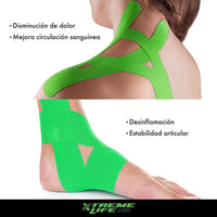 Thumbnail for Cinta Kinesiológica Resistente Al Agua Kinesiotape Cinta