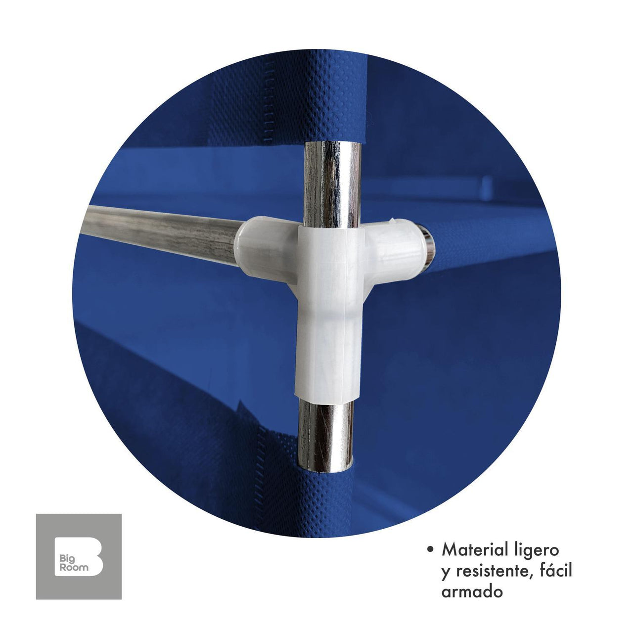 Closet Ropero Armable 3 Puertas Organizador Portatil