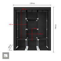 Thumbnail for Closet Ropero Armable 3 Puertas Organizador Portatil