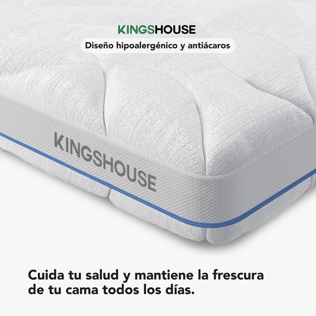 Colchón Individual Espuma Alta Densidad 15 cm Ergonómico