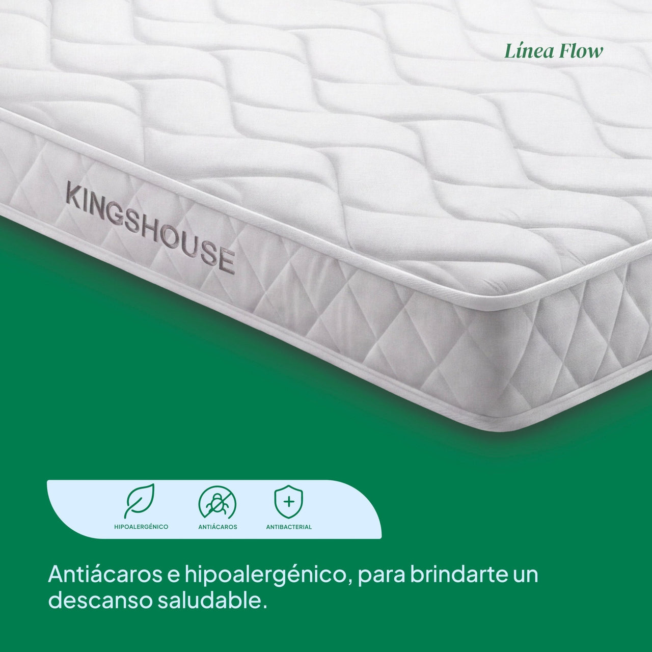 Colchón Individual Kingshouse | Memory Foam 15cm | En Caja