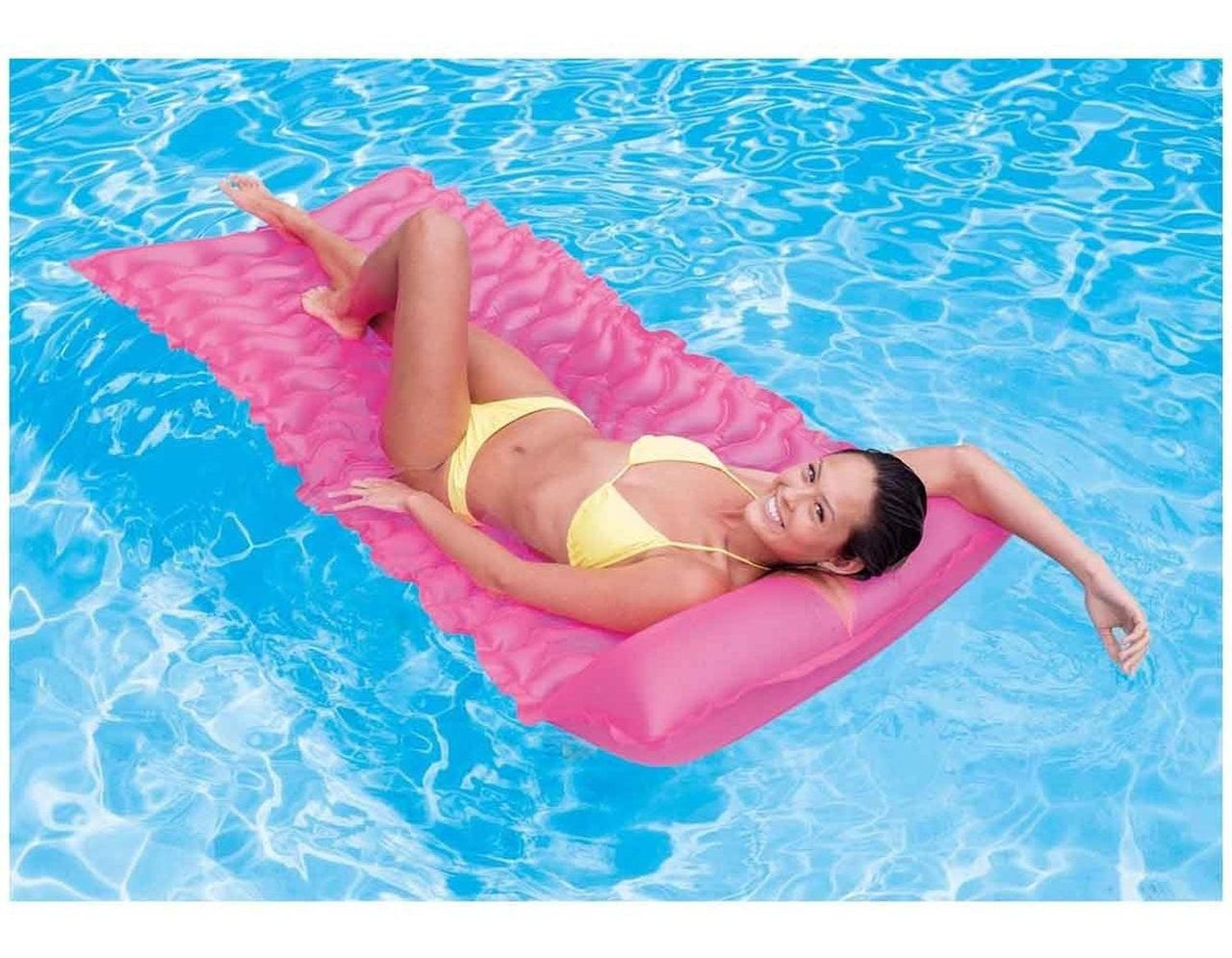 Colchon Inflable De Alberca Piscina Colores Surtidos Intex