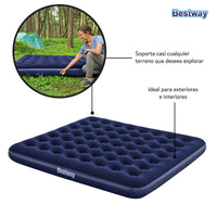 Thumbnail for Colchon Inflable Kingsize Bestway 67004 Para Campismo
