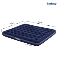 Thumbnail for Colchon Inflable Kingsize Bestway 67004 Para Campismo