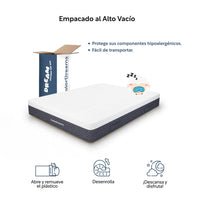 Thumbnail for Colchón King Size En Caja Premium 200x190x23 cm Memory Foam Hipoalergénico KINGDREAMER ColorDreams