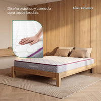 Thumbnail for Colchón Matrimonial Espuma Alta Densidad 18 cm Firmeza Media