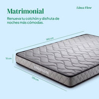 Thumbnail for Colchón Matrimonial Kingshouse | Memory Foam 15cm | En Caja