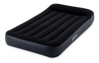 Thumbnail for Colchón Negro Inflable Twin Classic Bolsa Transportar Intex