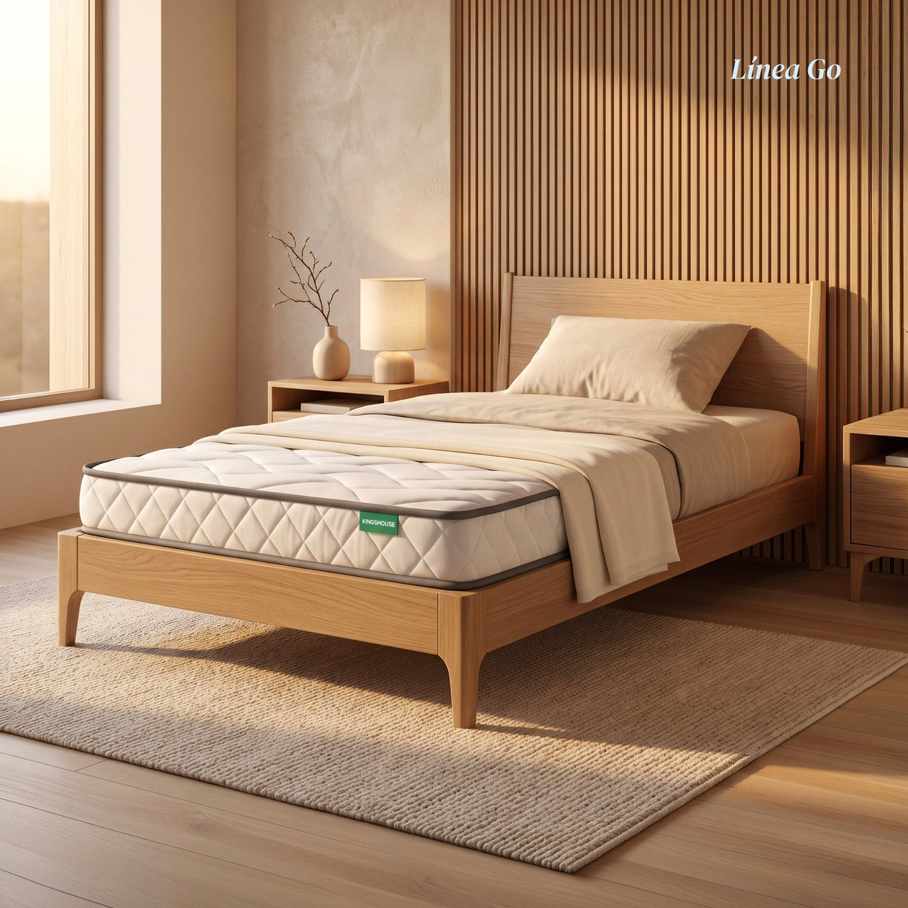 Colchoneta Individual Kingshouse | Memory Foam 12cm | En Caja