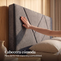 Thumbnail for Combo Cama de Madera y Colchón Matrimonial Memory Foam