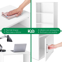 Thumbnail for Combo Escritorio, Librero y Archivero para Hogar y Oficina