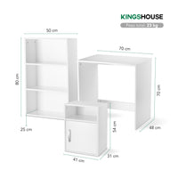 Thumbnail for Combo Escritorio, Librero y Archivero para Hogar y Oficina