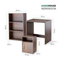 Thumbnail for Combo Escritorio, Librero y Archivero para Hogar y Oficina