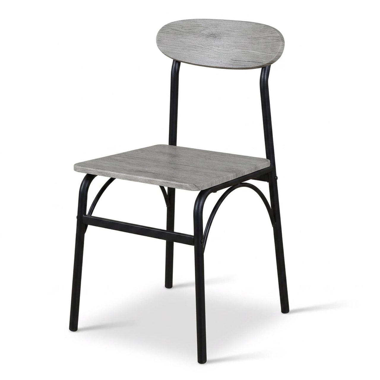 Comedor 6 Sillas y Mesa Rectangular Minimalista Madera Metal