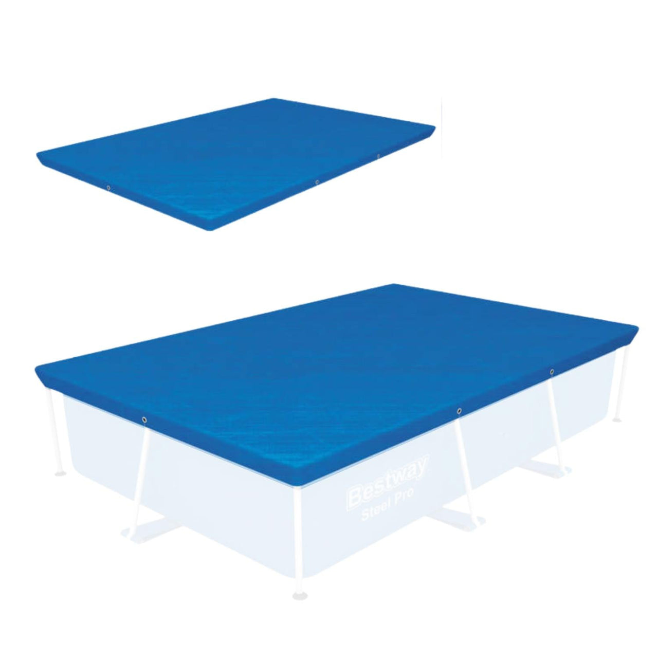 Cubierta Bestway Cobertor Alberca Estructural 259cm Steelpro