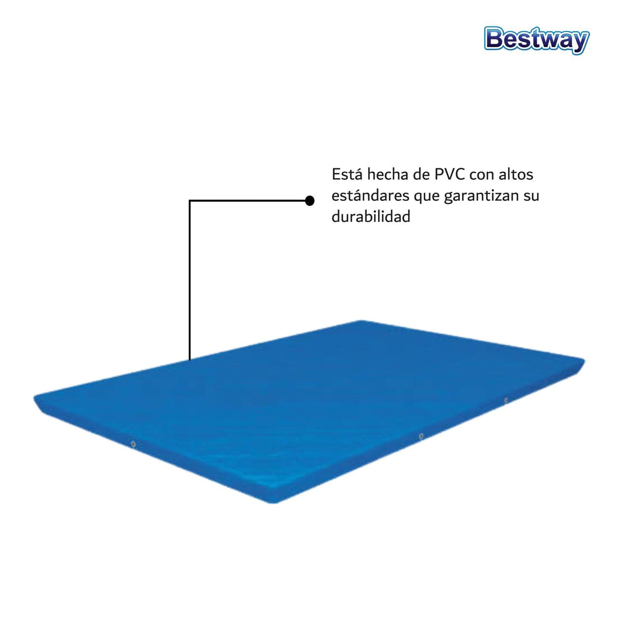 Cubierta Bestway Cobertor Alberca Estructural 259cm Steelpro