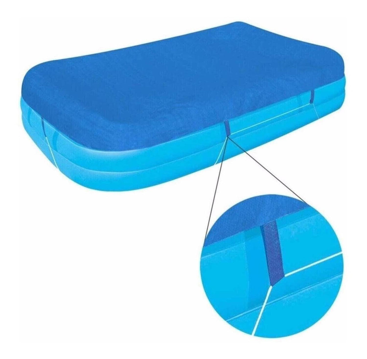 Cubierta Cobertor Alberca Inflable Rectangular 305cm Bestway