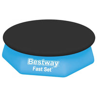 Thumbnail for Cubierta para Alberca Circular de 2.44m 8 Ft Flowclear 58032 Bestway