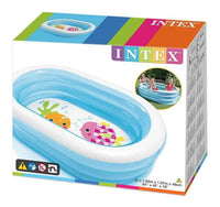 Thumbnail for Alberca Piscina Inflable Ovalada 3 Aros 230 L De Niños Intex