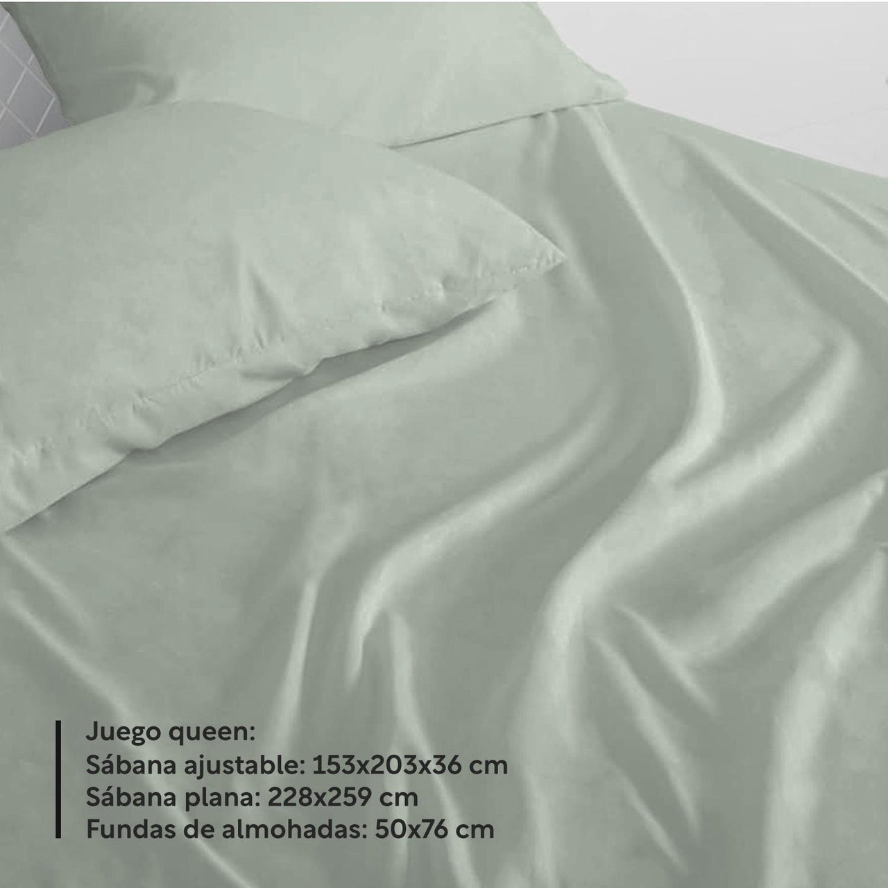 Juego Sabanas Queen Hipoalergenicas 4 pzas Colordreams
