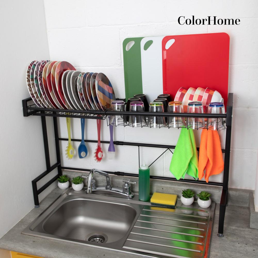Escurridor De Platos Acero Inoxidable Para Fregadero