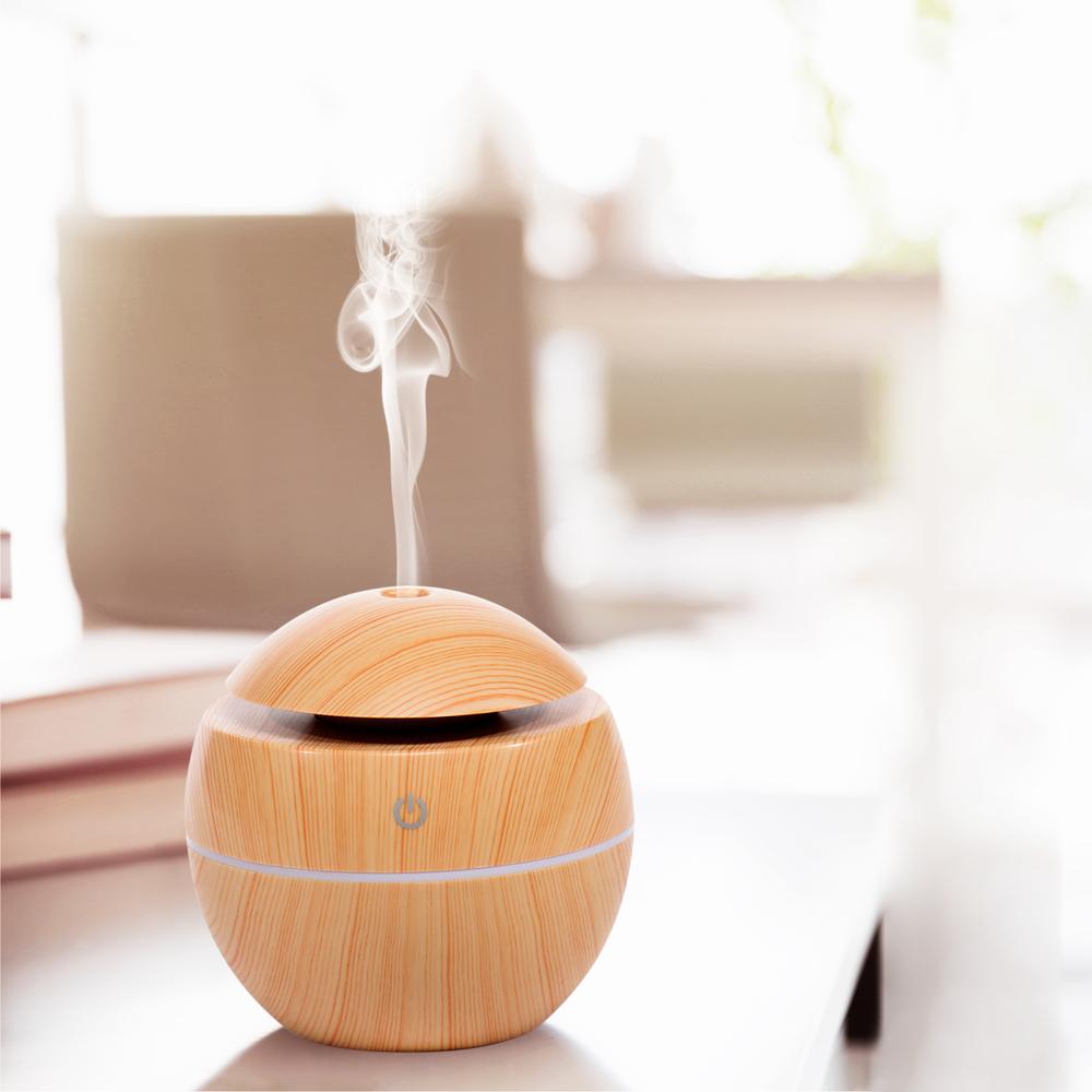 Difusor Aromaterapia Usb Humidificador Portátil Purificador