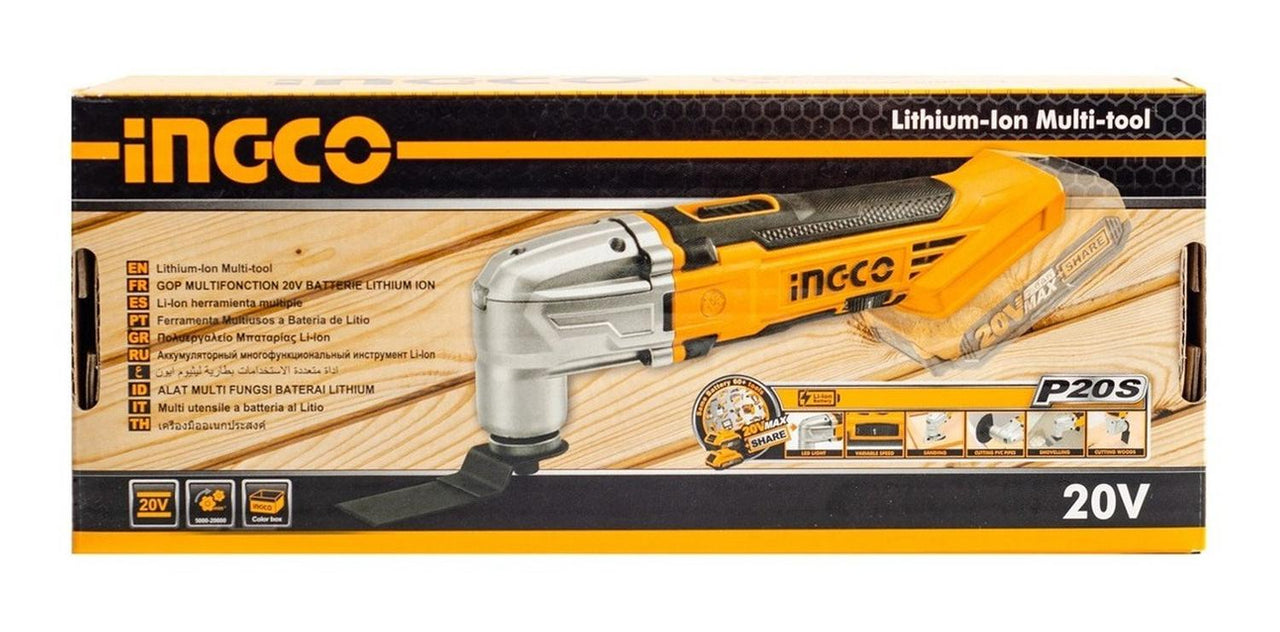 Herramienta Multiunción Sin Bateria 20V con Accesorios PT08HM1