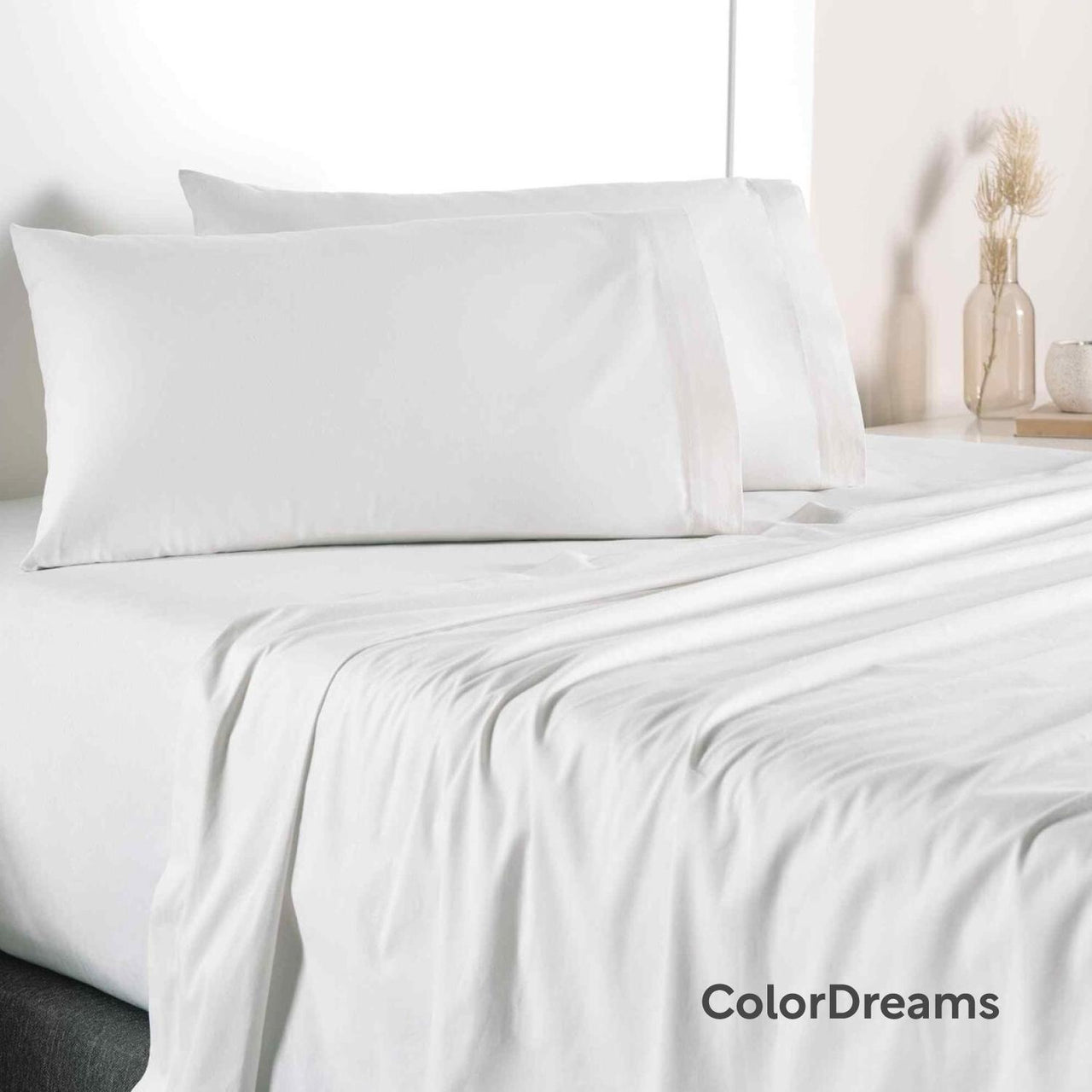 Juego Sabanas Matrimonial Hipoalergenicas 4 pzas Colordreams