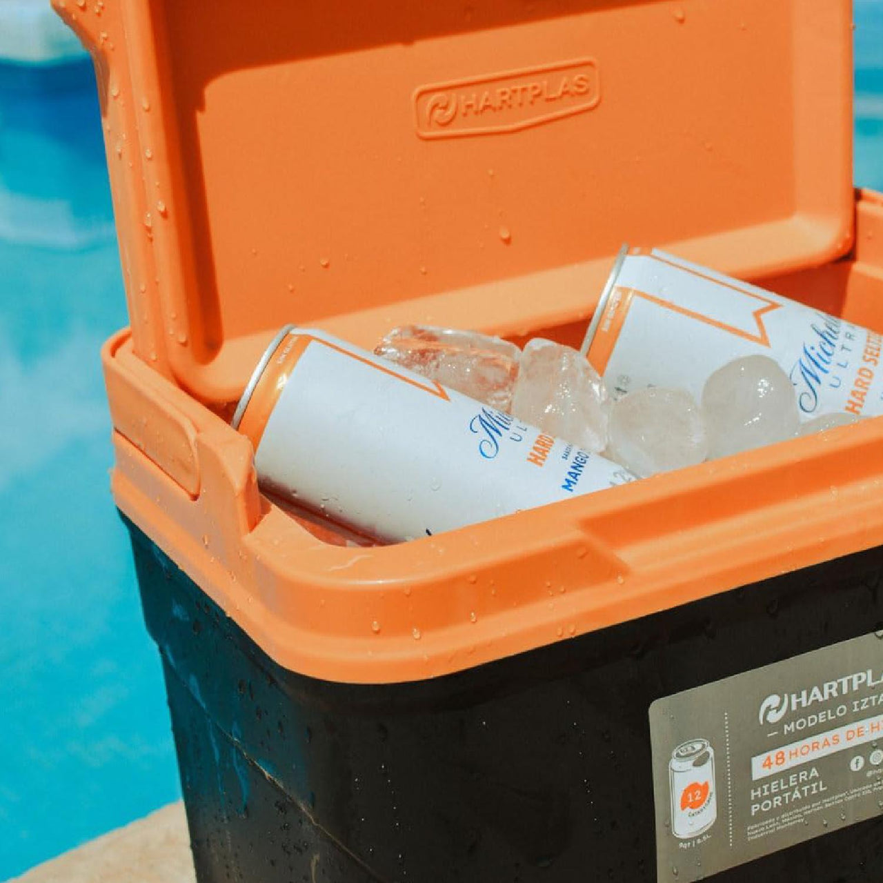 Hielera Hartplas Izta Capacidad 9 Qt 8.5 Litros