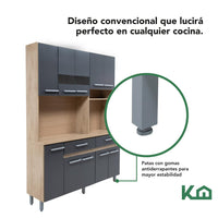 Thumbnail for Mueble Alacena Rack Organizador Despensero Multiusos Cocina