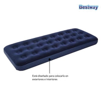Thumbnail for Colchón Inflable Pavillo Individual Azul 185x76x22cm Bestway