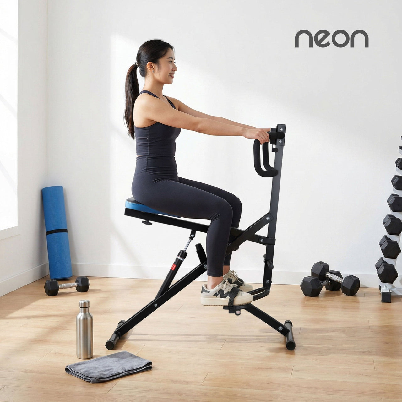 Ejercitador Vertical Sentadillas Cardio Ejercicio en Casa