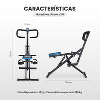 Thumbnail for Ejercitador Vertical Sentadillas Cardio Ejercicio en Casa