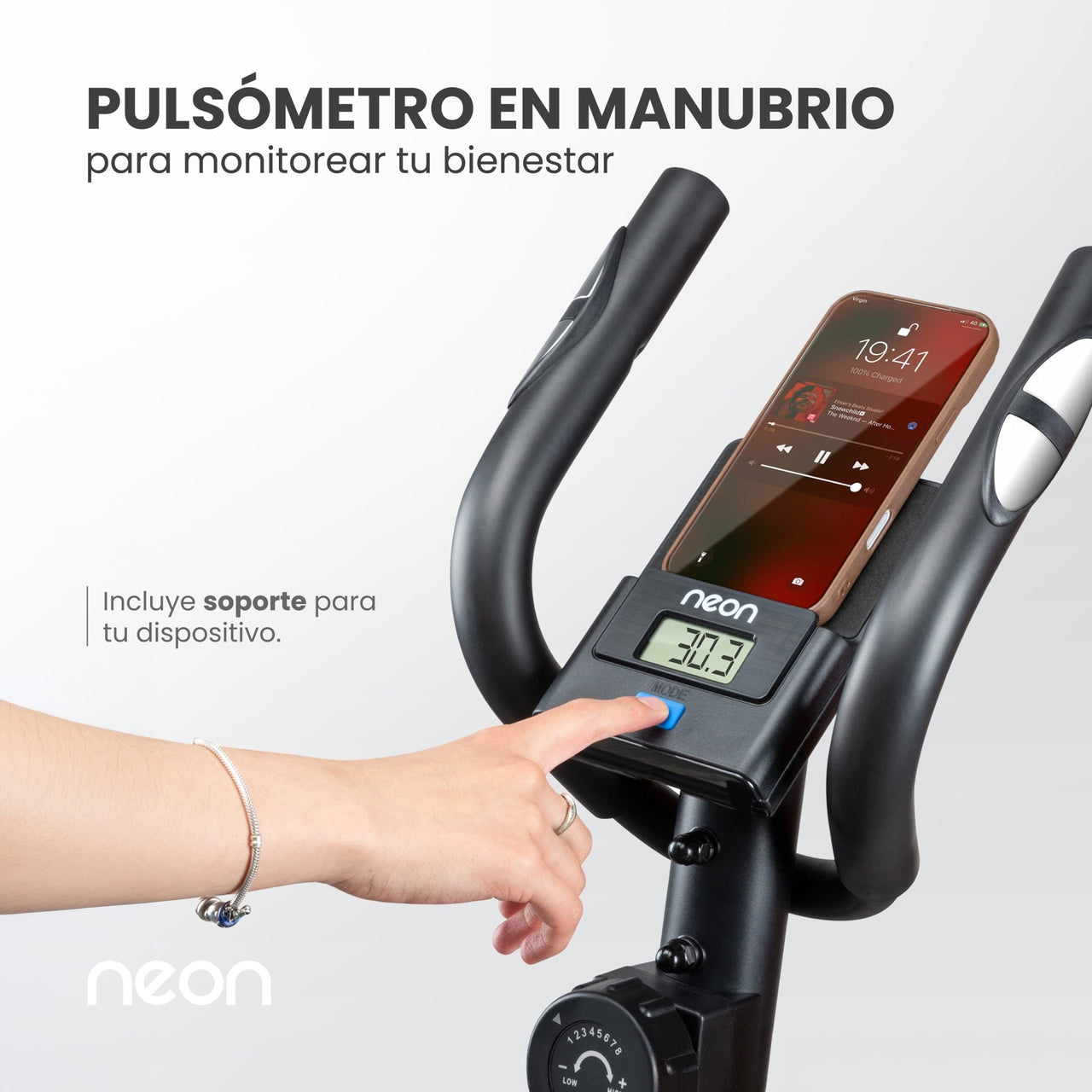 Elíptica Magnética Rueda Resistencia 4 kg Ejercicio Fitness