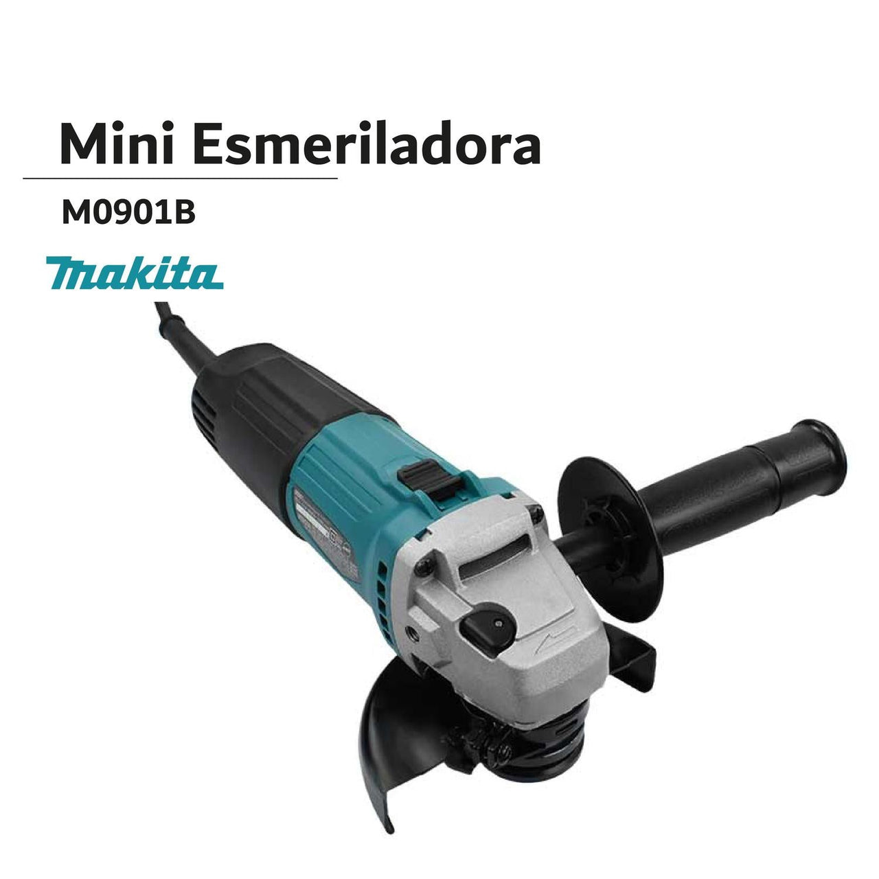 Esmeriladora Angular 4 1/2 540w Azul M0901B Makita