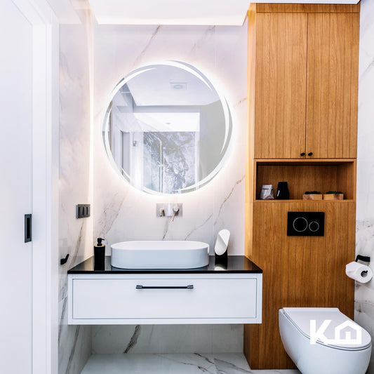 Espejo Kit Para Baño Con Luz Led Rectangular Sistema TouchBATH - MI60 - LED
