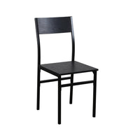 Thumbnail for Comedor Mesa Extensible Rectangular 6 Sillas Madera y Metal