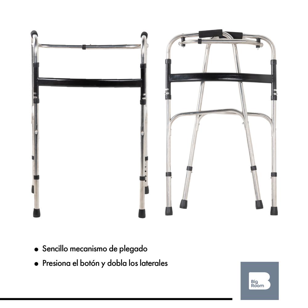 Andadera Ortopedica Silla Para Adulto Mayor Altura Ajustable