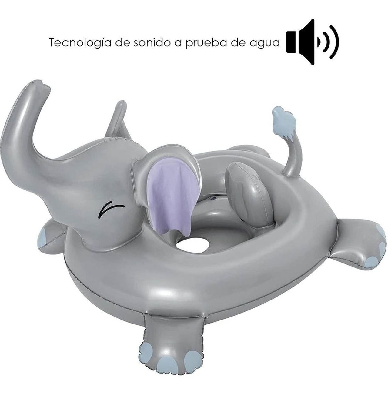 Flotador Inflable Musica Infantil Elefante Salvavida Bestway