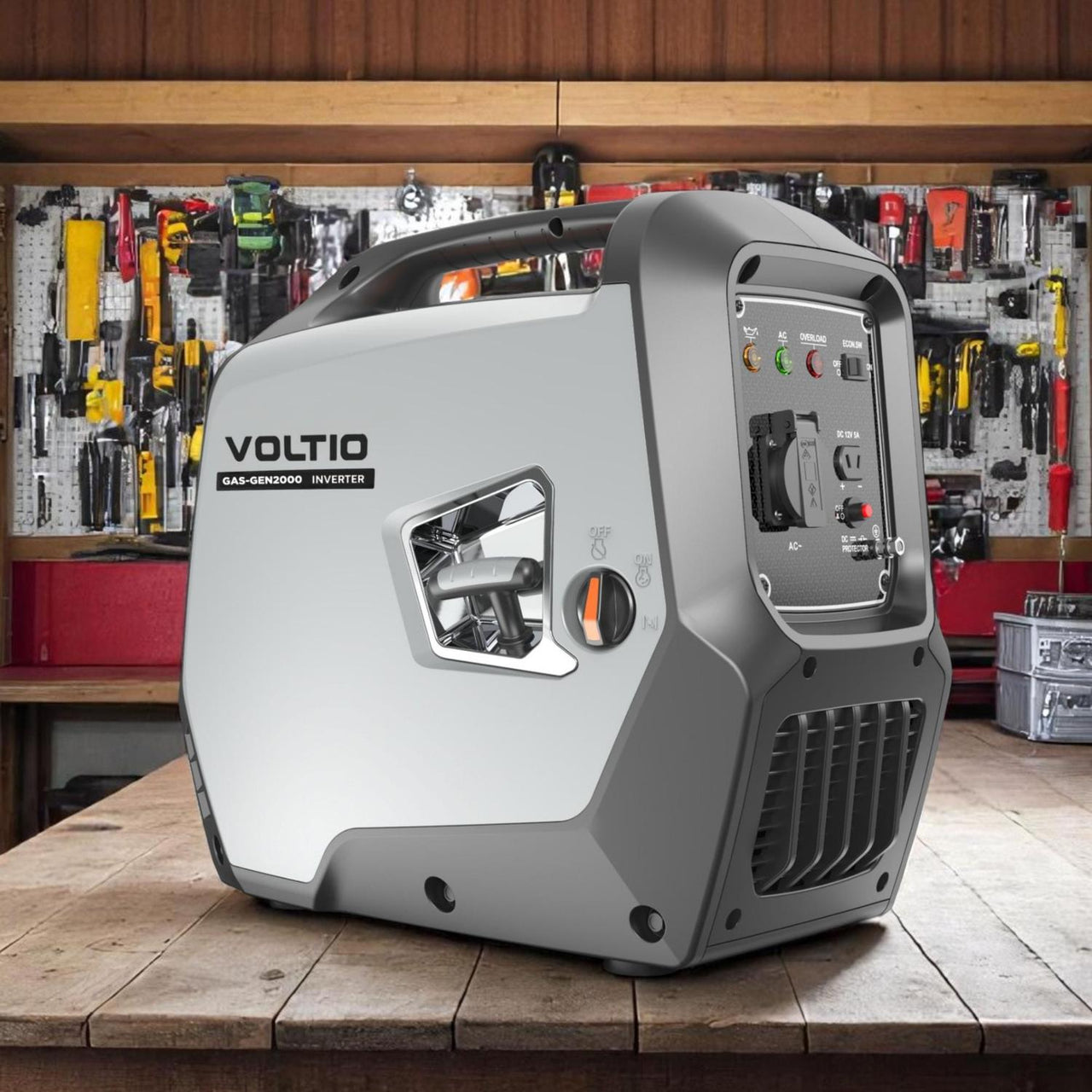Generador Inverter de Corriente Eléctrica a Gasolina 2000 W