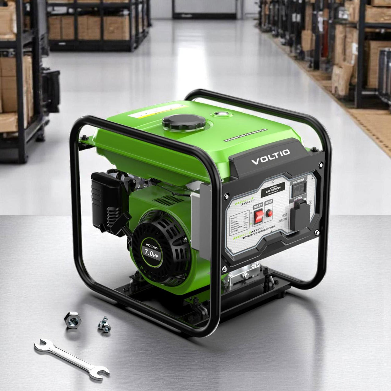 Generador Inverter de Corriente Eléctrica a Gasolina 3000 W